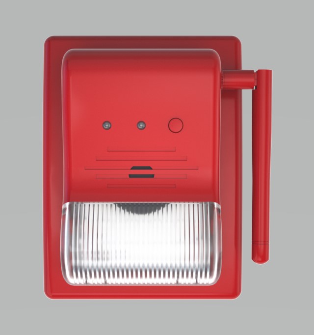 (image for) Wireless Sounder Strobe Fire alarm (en inglés)